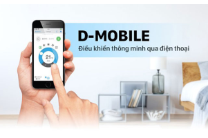 Hướng dẫn sử dụng điều hòa Daikin với hệ thống kết nối thông minh D-mobile