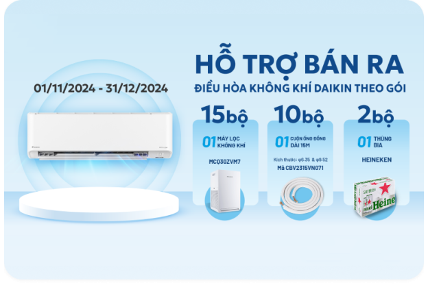 Chương Tr&igrave;nh Hỗ Trợ B&aacute;n Ra Điều H&ograve;a Kh&ocirc;ng Kh&iacute; Theo G&oacute;i