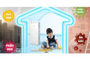 Lợi ích của máy lọc không khí tạo ẩm